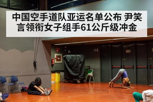 中国空手道队亚运名单公布 尹笑言领衔女子组手61公斤级冲金